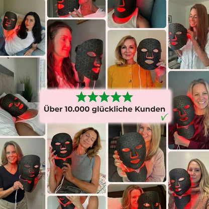 Rotlichttherapie Maske